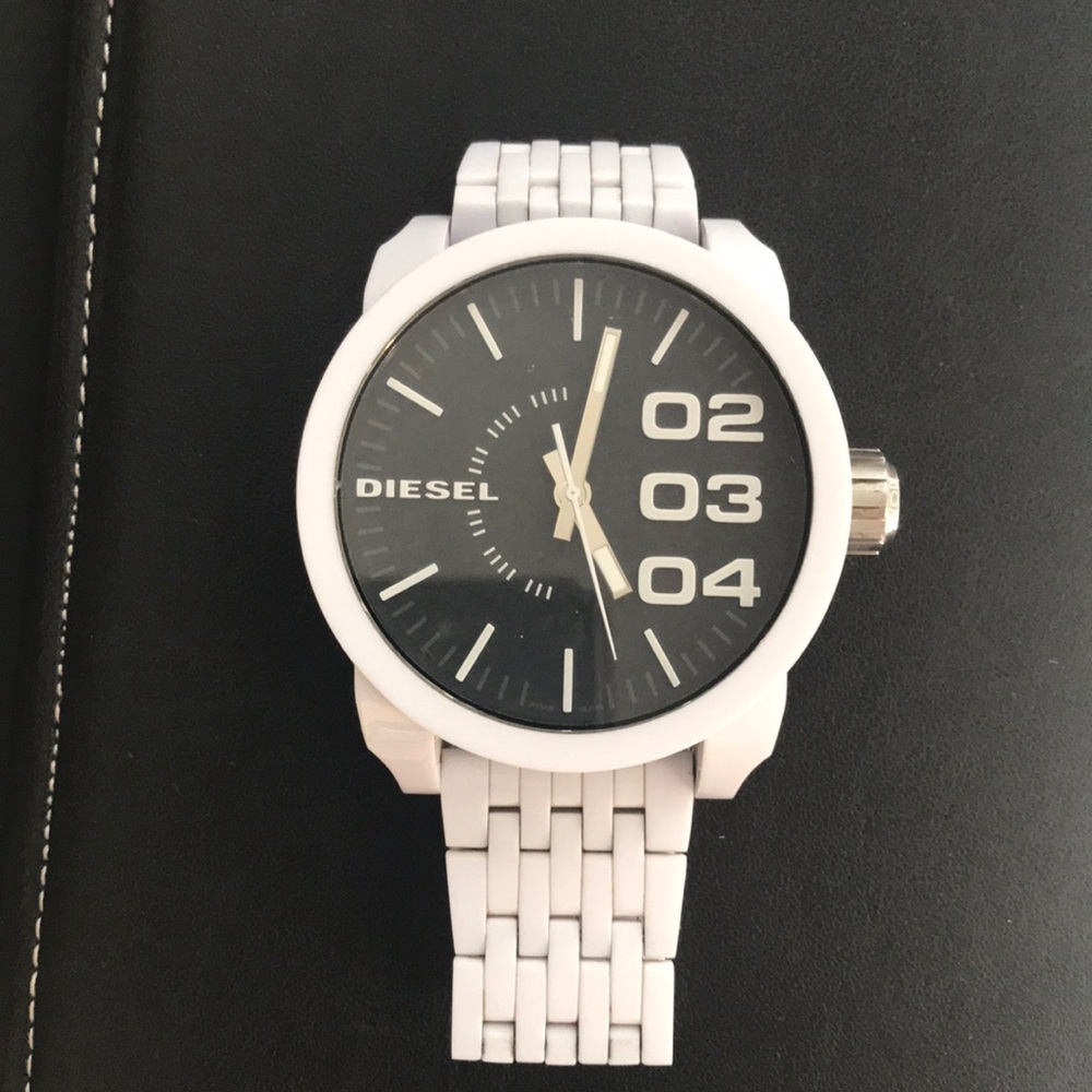 Diesel Big Face watch (Needs new battery )